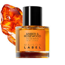 MAISON LABEL - AMBER & ROSEWOOD